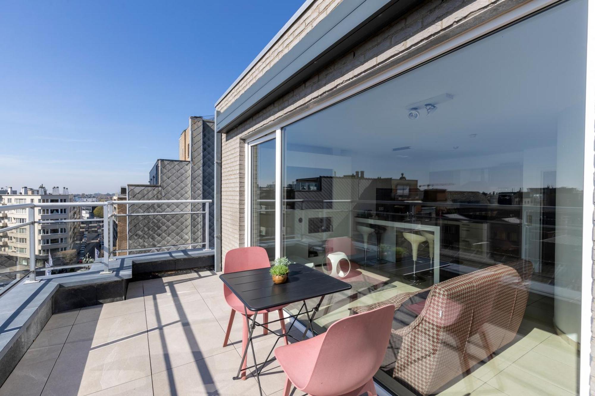 Апартаменти Penthouse Bij Leopoldpark Остенде Екстер'єр фото